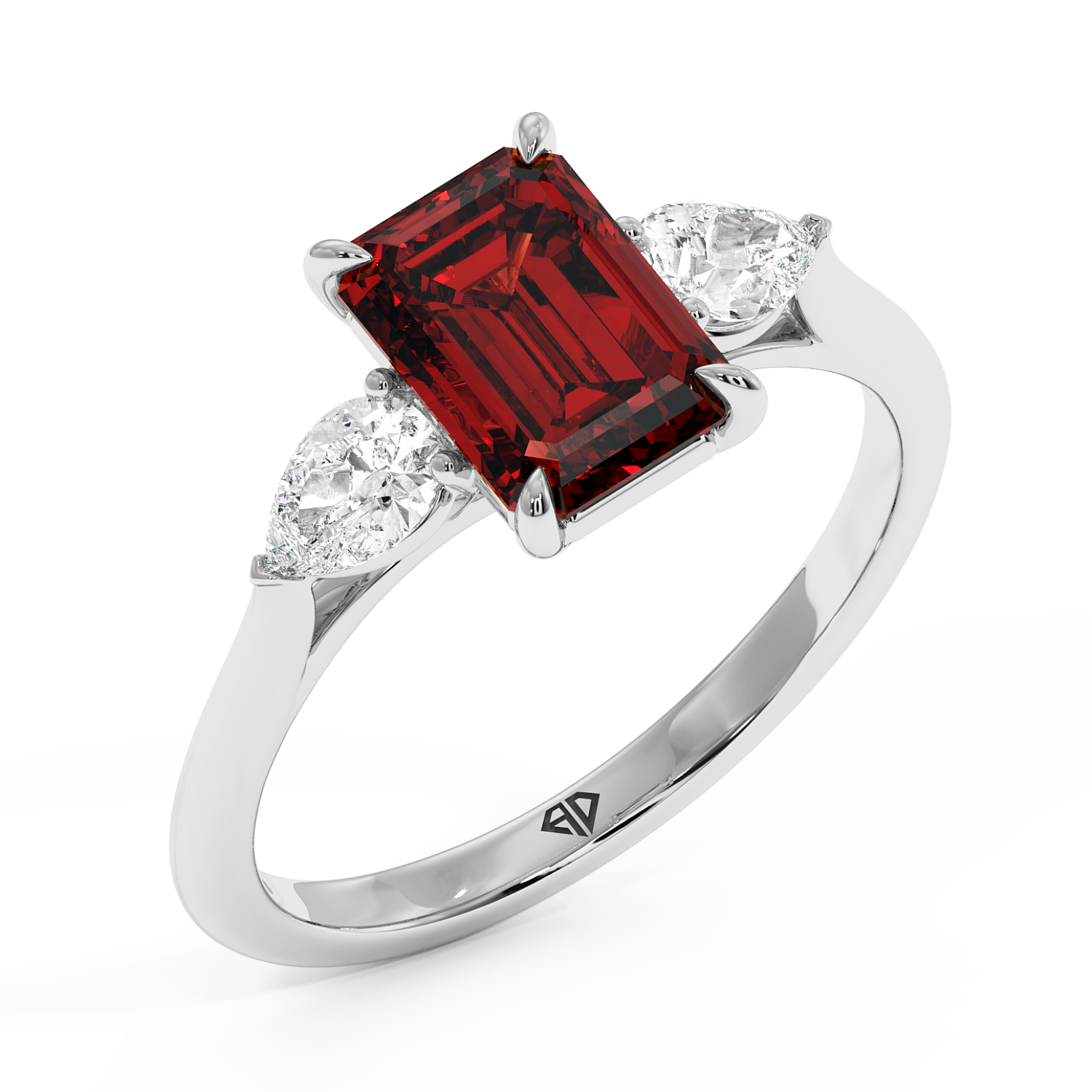 Platinum Verona Engagement Ring