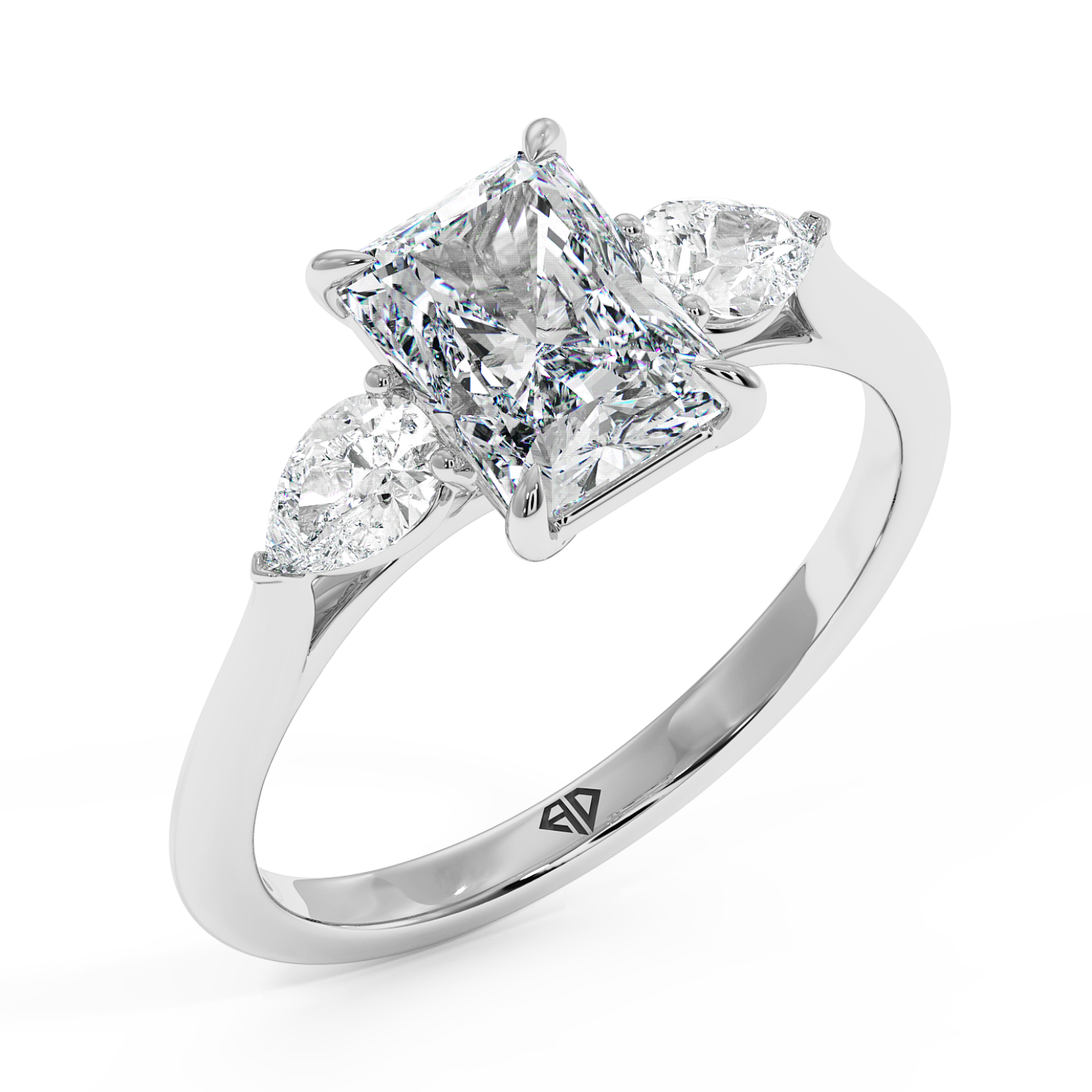Platinum Verona Engagement Ring