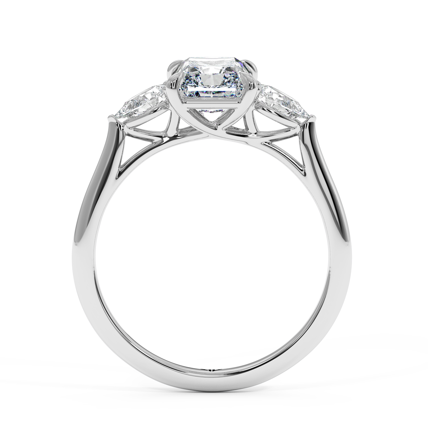 Platinum Verona Engagement Ring