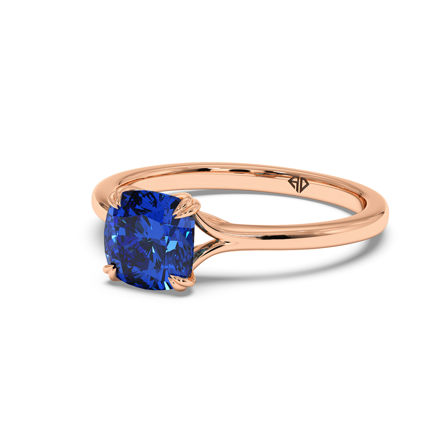 18K Rose Gold Leone Engagement Ring