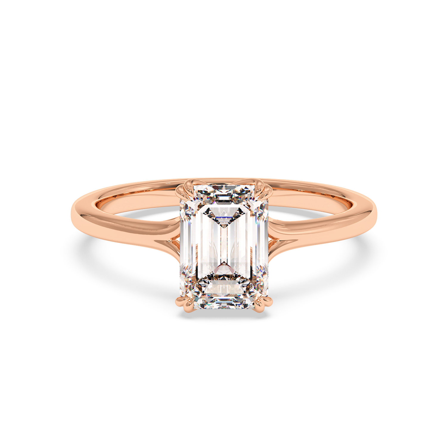 18K White Gold Leone Engagement Ring