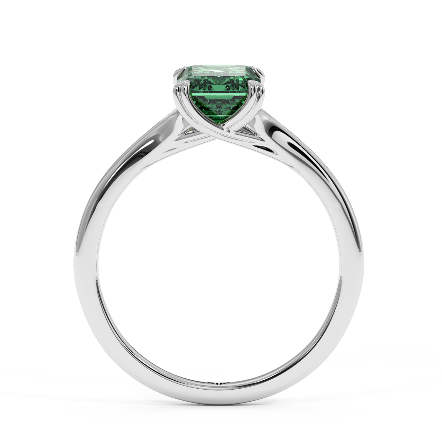 18K White Gold Leone Engagement Ring